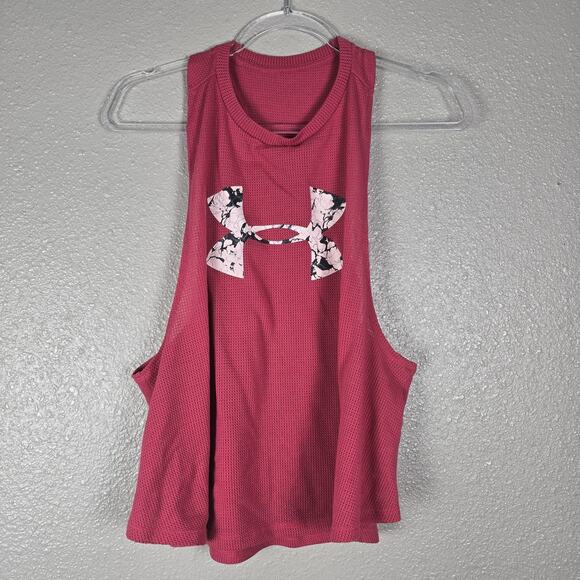 Under Armour Sleeveless Mesh Around Women's Tank Top See Description For Sizing - Picture 1 of 5